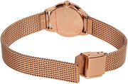  Shop Authentic Calvin Klein Minimal White Dial Rose Gold Mesh Bracelet Watch for Women - K3M23626 - Luxxuri