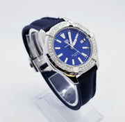  Shop Authentic Tag Heuer Aquaracer Quartz Diamonds Blue Dial Blue Nylon Strap Watch for Women - WAY131N.FT6091 - Luxxuri
