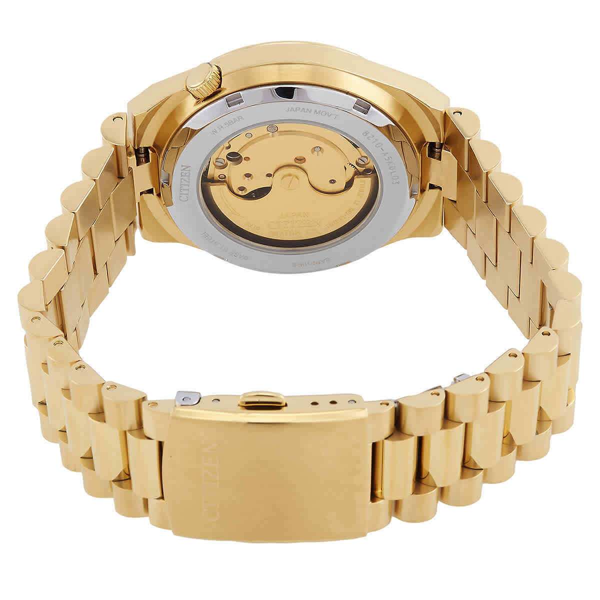  Shop Authentic Citizen Tsuyosa Automatic Green Dial Gold Steel Strap Watch For Men - NJ0152-51X - Luxxuri