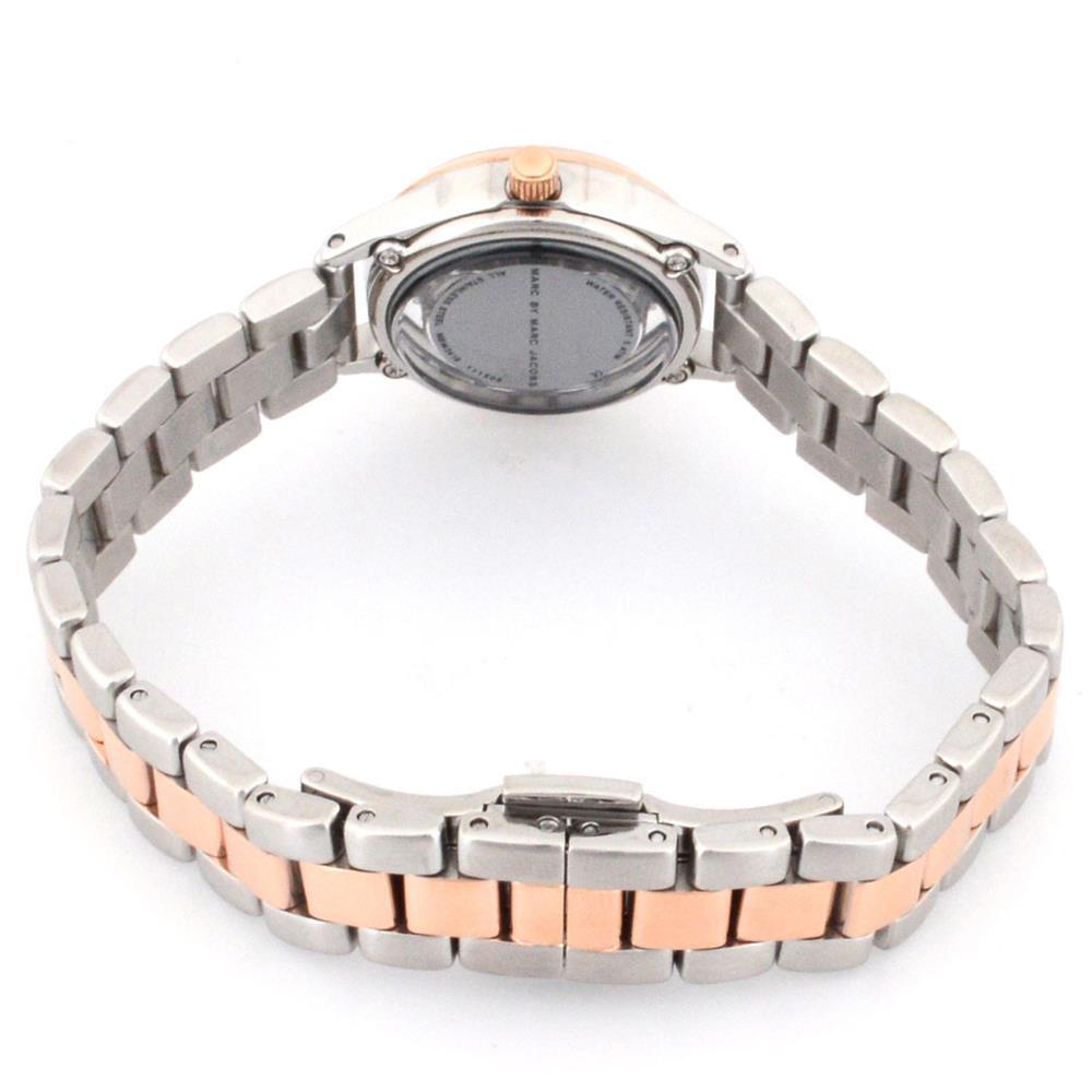  Shop Authentic Marc Jacobs Tether Transparent White Dial Two Tone Steel Strap Watch for Women - MBM3418 - Luxxuri