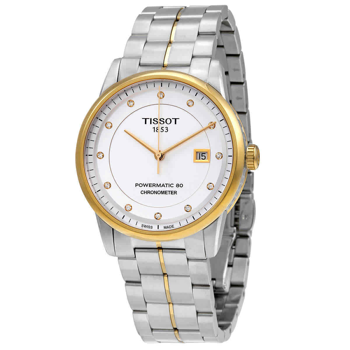  Shop Authentic Tissot Luxury Powermatic 80 Silver Dial Silver Steel Strap Watch For Men - T086.408.22.036.00 - Luxxuri