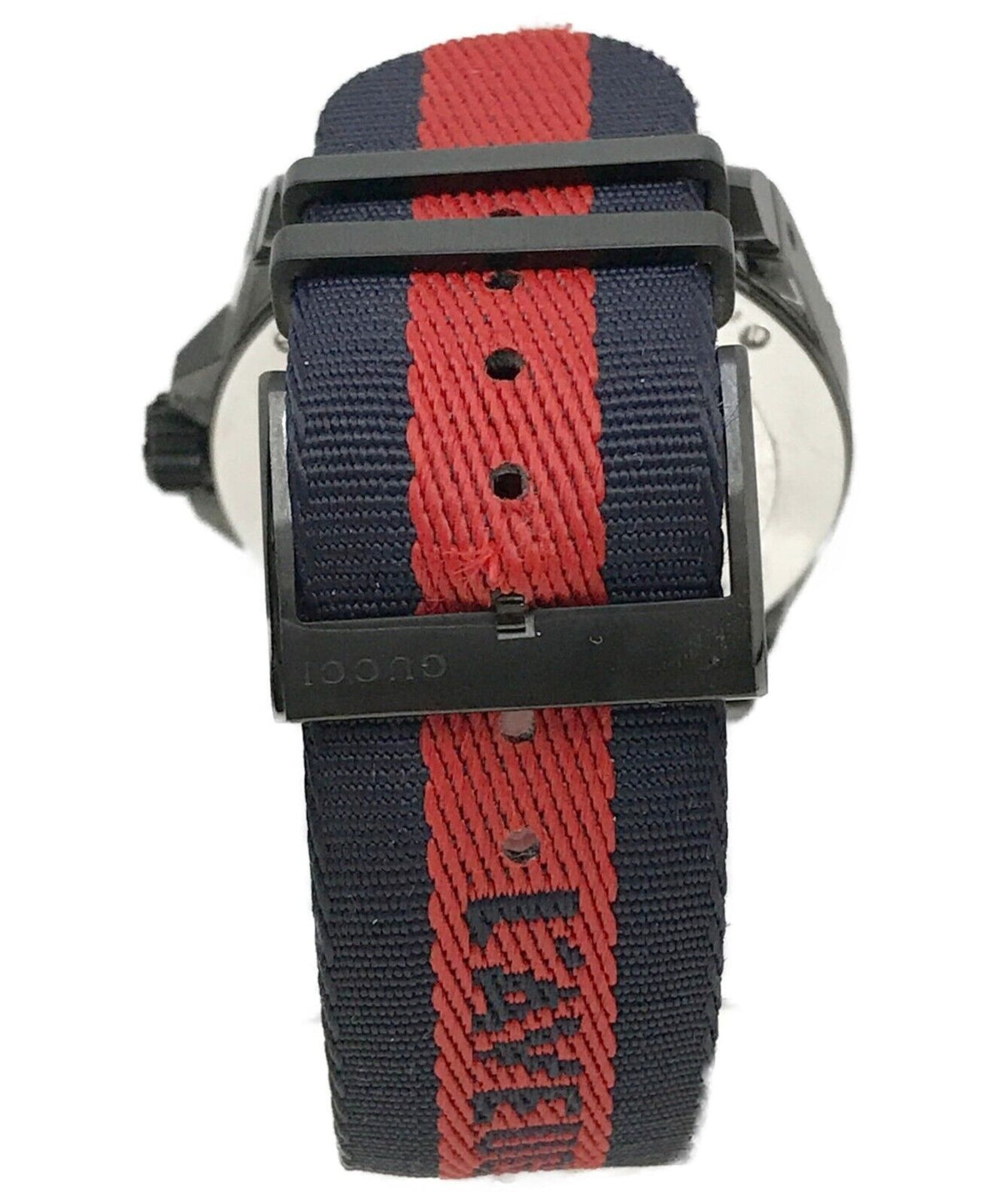 Shop Authentic Gucci Dive Blue & Red Dial Blue & Red Nylon Strap Watch For Men - YA136214 - Luxxuri