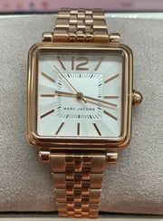  Shop Authentic Marc Jacobs Vic Silver Dial Rose Gold Steel Strap Watch for Women - MJ3514 - Luxxuri