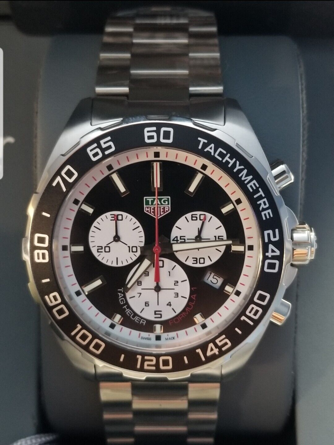  Shop Authentic Tag Heuer Formula 1 Black Dial Watch for Men - CAZ101E.BA0842 - Luxxuri