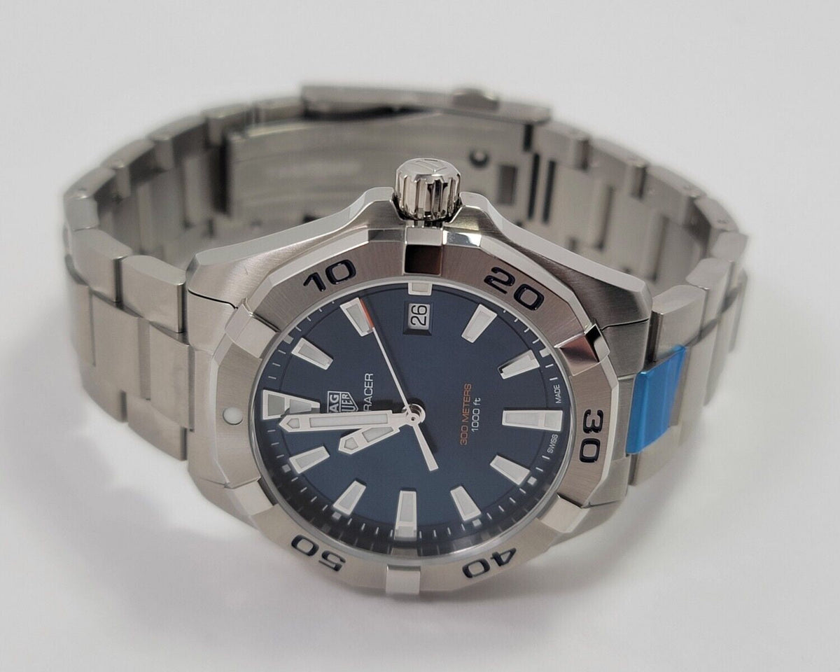  Shop Authentic Tag Heuer Aquaracer Blue Dial Watch for Men - WBD1112.BA0928 - Luxxuri