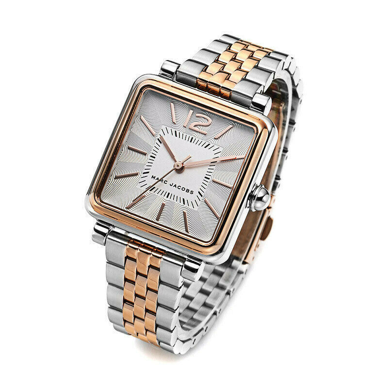  Shop Authentic Marc Jacobs Vic Silver Dial Two Tone Steel Strap Watch for Women - MJ3463 - Luxxuri