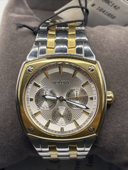  Shop Authentic Bulova Classic Multi Function Silver Dial Two Tone Steel Strap Watch for Men - 98C142 - Luxxuri