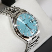  Shop Authentic Citizen Tsuyosa Automatic Turquoise Dial Silver Steel Strap Watch For Men - NJ0151-88M - Luxxuri