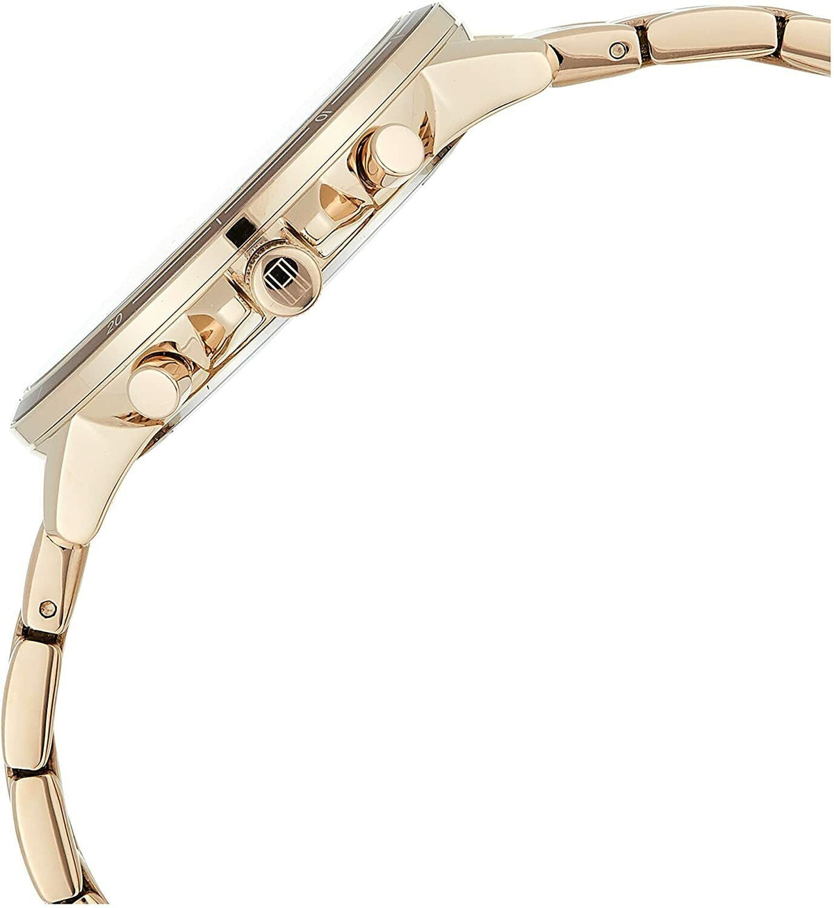  Shop Authentic Tommy Hilfiger Madison Chronograph Quartz Rose Gold Dial Rose Gold Steel Strap Watch For Women - 1782190 - Luxxuri
