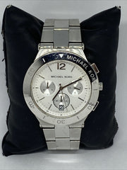  Shop Authentic Michael Kors Wyatt White Dial Silver Steel Strap Watch For Women - MK5932 - Luxxuri