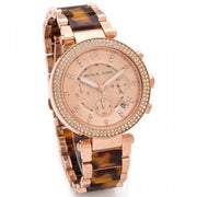  Shop Authentic Michael Kors Parker Rose Gold Dial Two Tone Steel Strap Watch for Women - MK5538 - Luxxuri