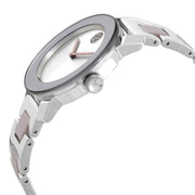  Shop Authentic Movado Bold Silver Dial Two Tone Steel Strap Watch for Women - 3600702 - Luxxuri