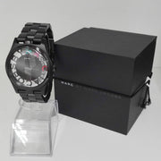  Shop Authentic Marc Jacobs Henry Skeleton Black Dial Black Steel Strap Watch for Women - MBM3265 - Luxxuri