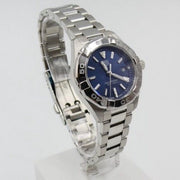  Shop Authentic Tag Heuer Aquaracer Blue Dial Silver Steel Strap Watch for Women - WBD1412.BA0741 - Luxxuri