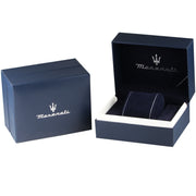  Shop Authentic Maserati Stile Chronograph Blue Dial Blue Steel Strap Watch For Men - R8873642008 - Luxxuri