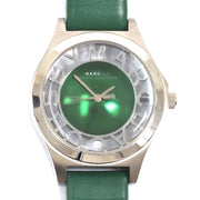  Shop Authentic Marc Jacobs Henry Skeleton Green Dial Green Leather Strap Watch for Women - MBM1336 - Luxxuri