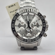  Shop Authentic Fossil Bannon Multifunction Chronograph Silver Dial Silver Steel Strap Watch for Men - BQ2490 - Luxxuri