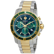  Shop Authentic Movado Series 800 Chronograph Green Dial Two Tone Steel Strap Watch For Men - 2600148 - Luxxuri