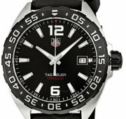  Shop Authentic Tag Heuer Formula 1 Quartz Black Dial Black Rubber Strap Watch for Men - WAZ1110.FT8023 - Luxxuri