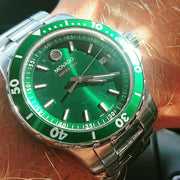  Shop Authentic Movado Series 800 Green Dial Silver Steel Strap Watch For Men - 2600136 - Luxxuri