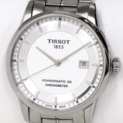  Shop Authentic Tissot Luxury Powermatic 80 Silver Dial Silver Steel Strap Watch For Men - T086.408.11.031.00 - Luxxuri