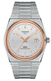  Shop Authentic Tissot PRX Powermatic 80 Silver Dial Silver Steel Strap Watch For Men - T1374072203100 - Luxxuri
