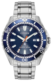  Shop Authentic Citizen Promaster Marine Blue Dial Silver Steel Strap Watch For Men - BN0191-80L - Luxxuri