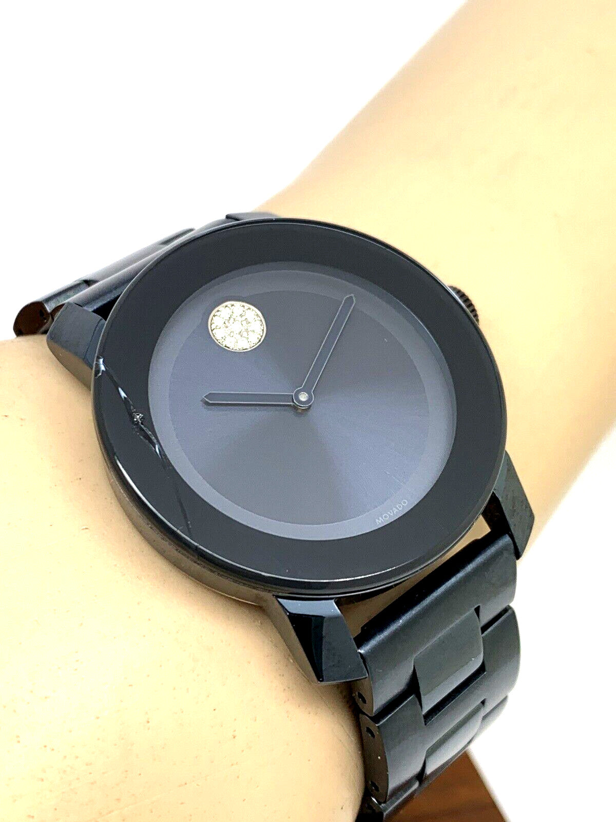  Shop Authentic Movado Bold Blue Dial Blue Steel Strap Watch For Women - 3600388 - Luxxuri