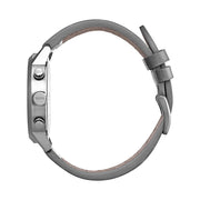  Shop Authentic Hugo Boss Architectural Grey Dial Grey Leather Strap Watch for Men - 1513570 - Luxxuri