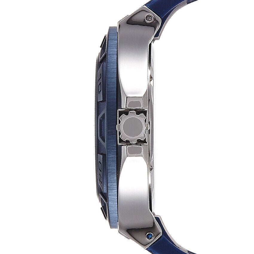  Shop Authentic Guess Force White Dial Blue Rubber Strap Watch For Men - W0674G4 - Luxxuri