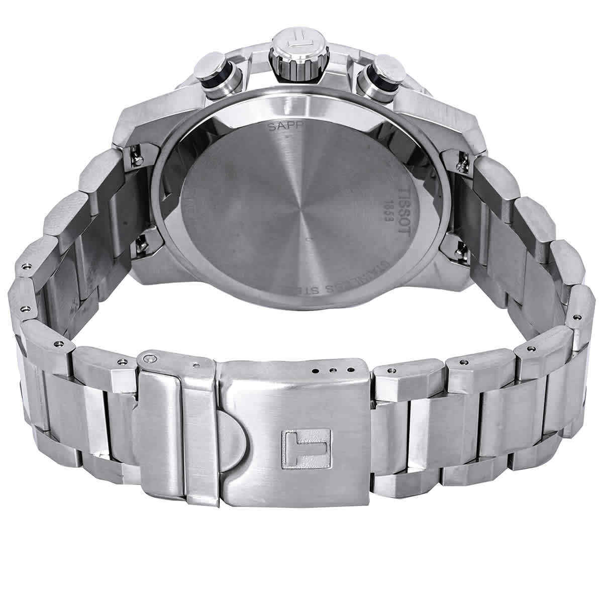  Shop Authentic Tissot Supersport Chrono Blue Dial Silver Steel Strap Watch For Men - T125.617.11.041.00 - Luxxuri