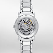  Shop Authentic Emporio Armani Meccanico Skeleton Silver Dial Silver Steel Strap Watch For Men - AR1980 - Luxxuri