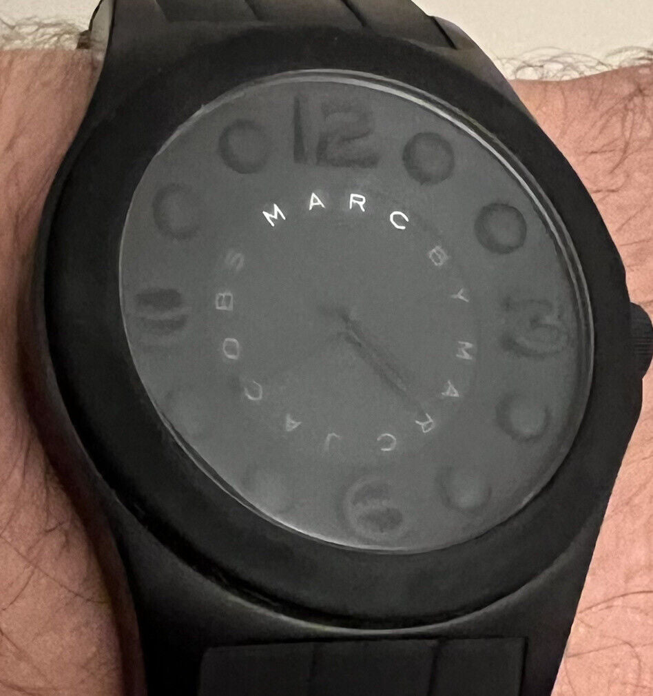  Shop Authentic Marc Jacobs Pelly Black Dial Black Silicon Strap Watch for Women - MBM2511 - Luxxuri