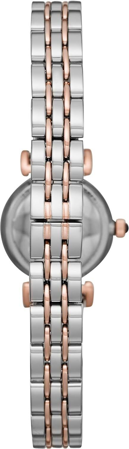  Shop Authentic Emporio Armani Gianni T Bar Quartz Blue Dial Two Tone Steel Strap Watch For Women - AR11222 - Luxxuri