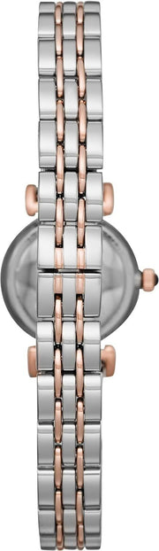  Shop Authentic Emporio Armani Gianni T Bar Quartz Blue Dial Two Tone Steel Strap Watch For Women - AR11222 - Luxxuri