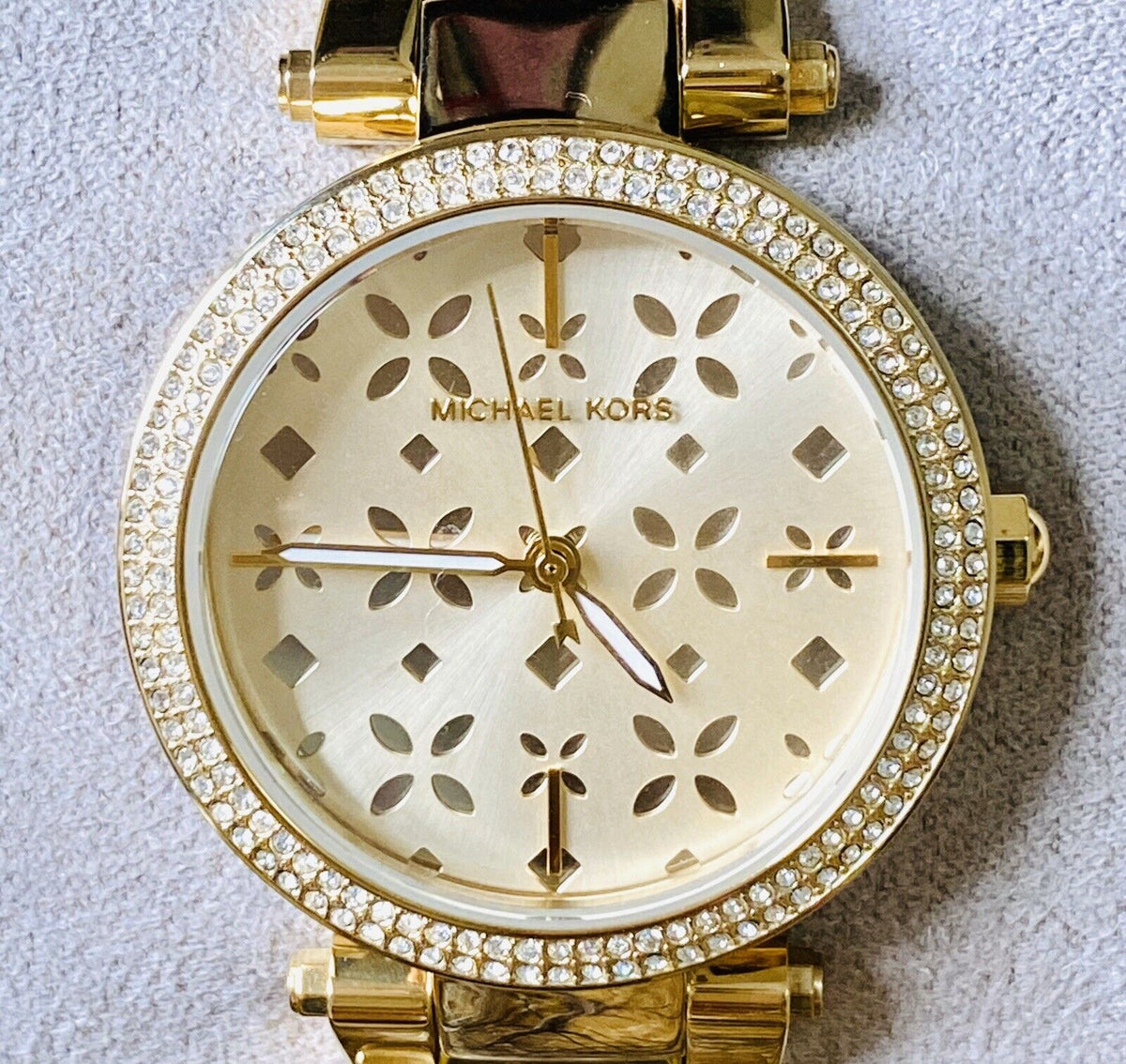  Shop Authentic Michael Kors Parker Gold Dial Gold Steel Strap Watch for Women - MK6469 - Luxxuri