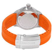  Shop Authentic Breitling Superocean Automatic 36 Orange Dial Orange Rubber Strap Watch for Men - A17377211O1S1 - Luxxuri
