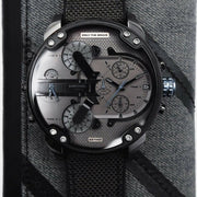  Shop Authentic Diesel Mr Daddy 2.0 Chronograph Grey Dial Black Nylon Strap Watch For Men - DZ7420 - Luxxuri