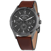  Shop Authentic Fossil Forrester Chronograph Grey Dial Brown Leather Strap Watch for Men - FS5815 - Luxxuri