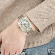  Shop Authentic Guess Raven Diamonds Silver Dial Silver Steel Strap Watch for Women - GW0104L1 - Luxxuri