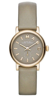  Shop Authentic Marc Jacobs Baker Grey Dial Grey Leather Strap Watch for Women - MBM1318 - Luxxuri