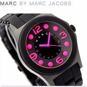  Shop Authentic Marc Jacobs Pelly Black Dial Black Silicone Strap Watch for Women - MBM2529 - Luxxuri
