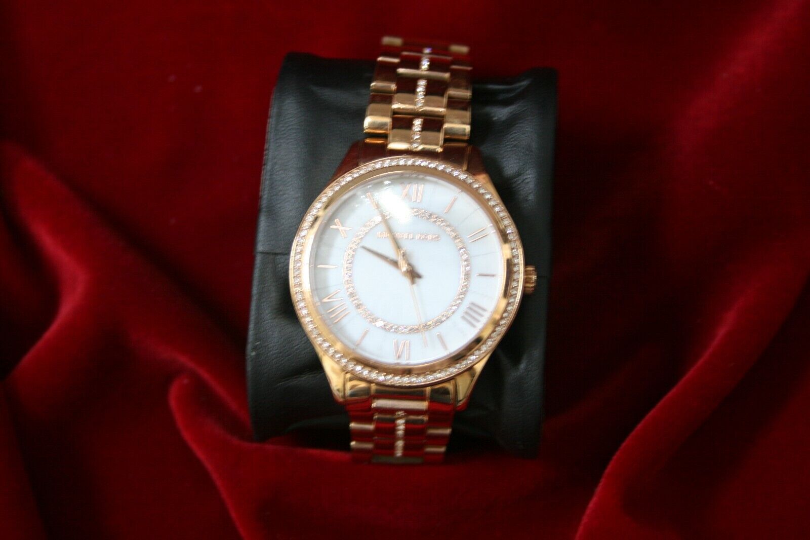  Shop Authentic Michael Kors Lauryn Mother of Pearl Dial Rose Gold Steel Strap Watch for Women - MK3716 - Luxxuri