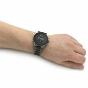  Shop Authentic Hugo Boss Peak Black Dial Black Steel Strap Watch for Men - 1513814 - Luxxuri