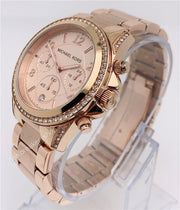  Shop Authentic Michael Kors Blair Rose Gold Dial Rose Gold Steel Strap Watch for Women - MK5263 - Luxxuri