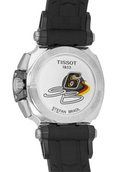  Shop Authentic Tissot T Race Chronograph Stefan Bradl Special Edition Black Dial Black Rubber Strap Watch for Men - T092.417.27.057.02 - Luxxuri