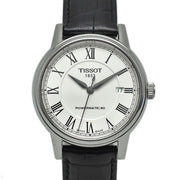  Shop Authentic Tissot Carson Powermatic 80 White Dial Black Leather Strap Watch For Men - T085.407.16.013.00 - Luxxuri