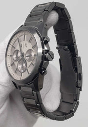  Shop Authentic Armani Exchange Drexler Chronograph Grey Dial Grey Steel Strap Watch For Men - AX2603 - Luxxuri