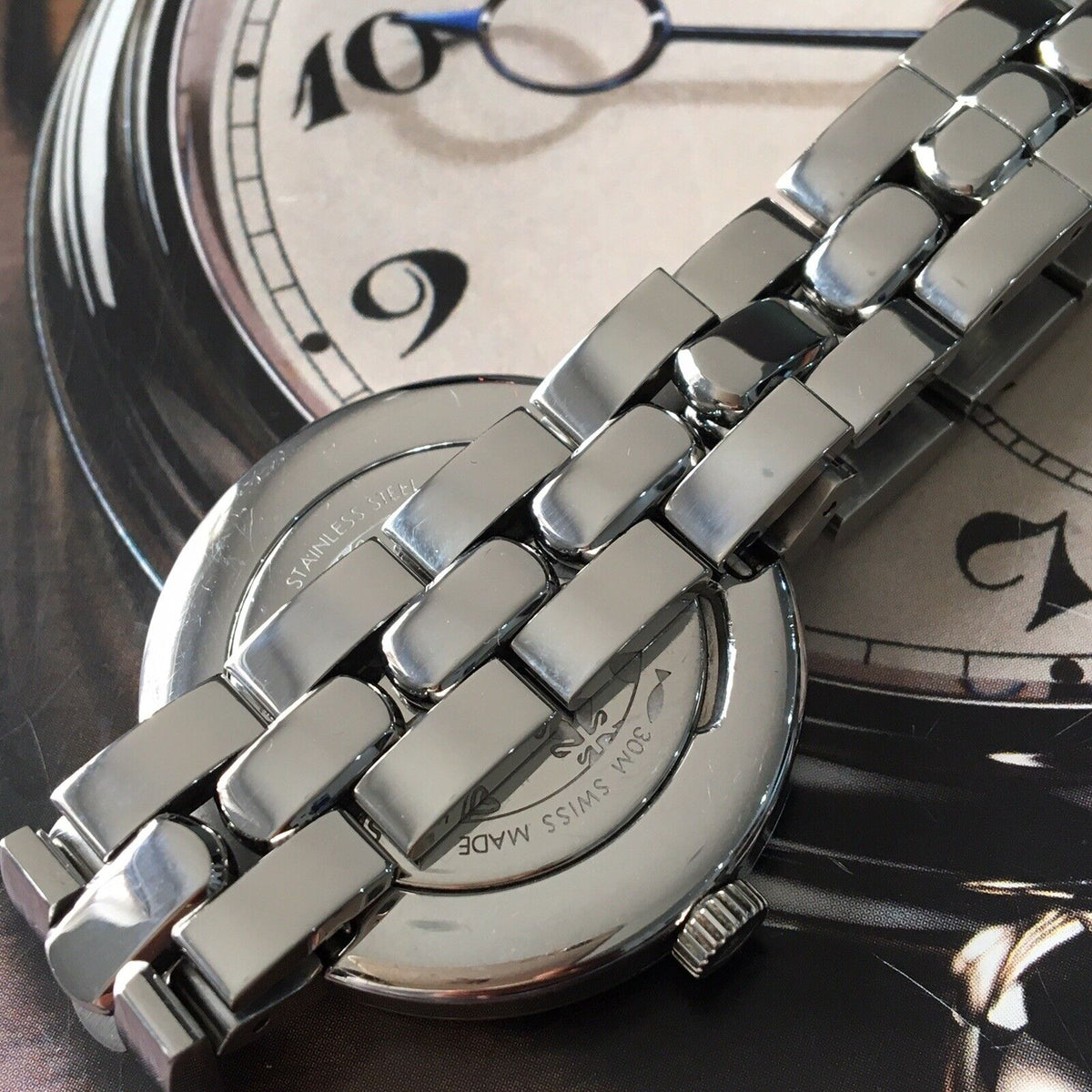  Shop Authentic Swarovski Daytime Crystal Silver Dial Silver Steel Strap Watch for Women - 5095600 - Luxxuri