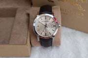  Shop Authentic Burberry The City Gold Dial Brown Leather Strap Watch for Men - BU9011 - Luxxuri
